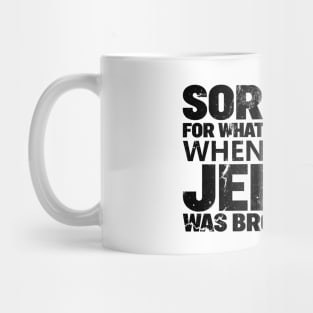 Vintage Jeep Mug